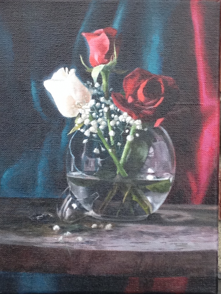 Still-life Roses Oil Painting